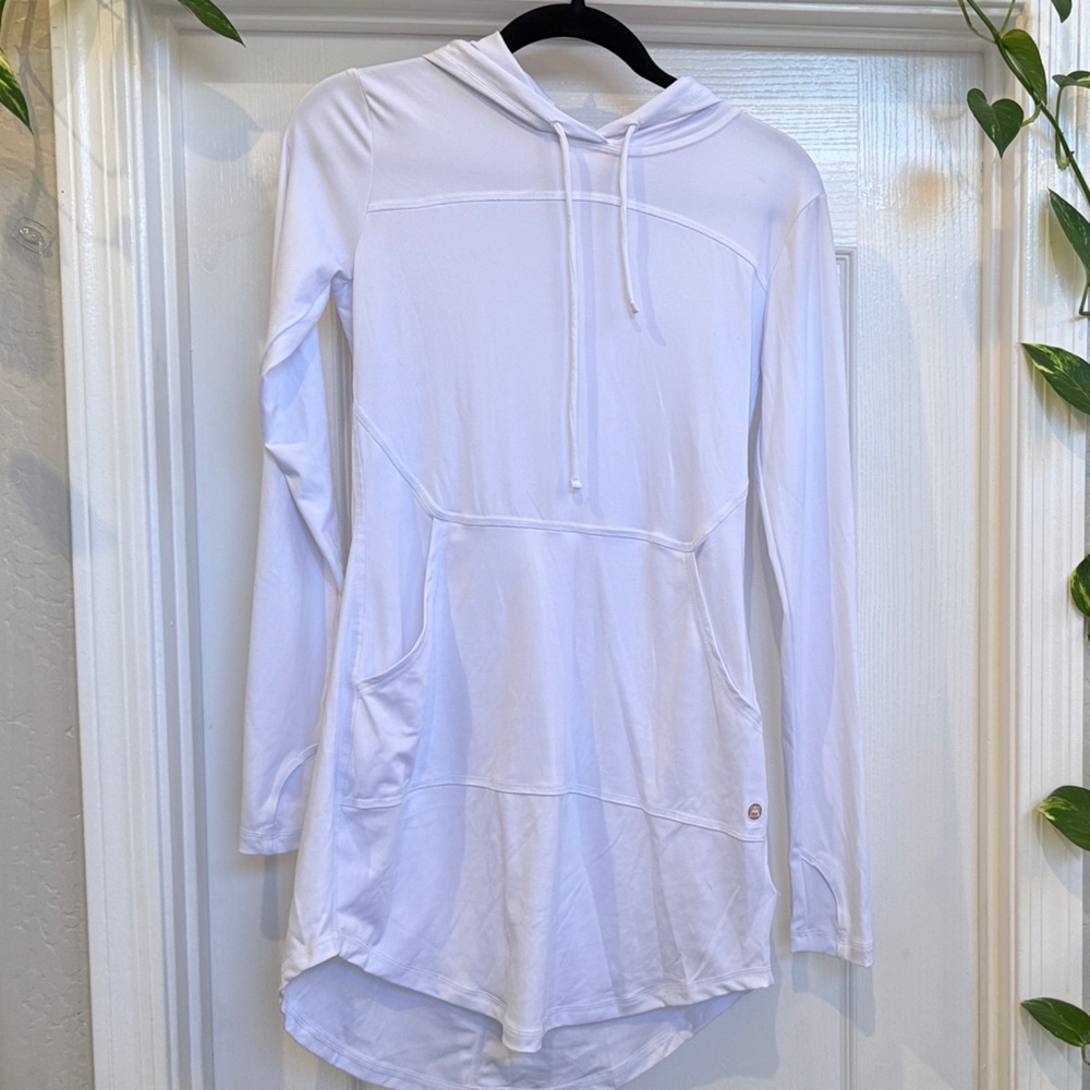 Avalanche Outdoor White Hoodie